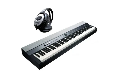 Kurzweil Stage-Piano Kurzweil Stage Piano KAP1-LB 88 Tasten mit Kopfhörer (Digitalpiano, schwarz)