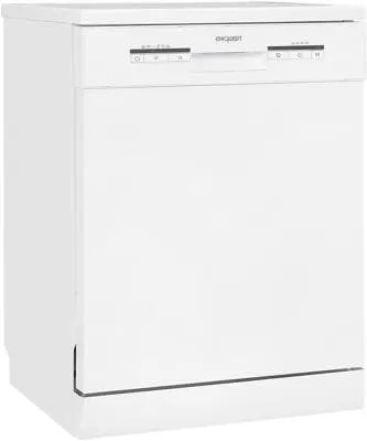 Exquisit GSP9112-030E Standgeschirrspüler - 60 cm breiter Geschirrspüler für 12 Maßgedecke, mit LED-Anzeige und Extra Trocken-Funktion – ideal für die ganze Familie.