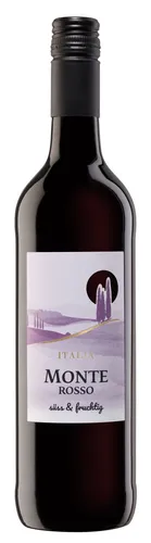 Peter Mertes Rotwein Monte Rosso Lieblich 0,75 L - Italienischer lieblich Rotwein, perfekt für gesellige Abende und besondere Anlässe, jetzt zu Aktionspreisen!