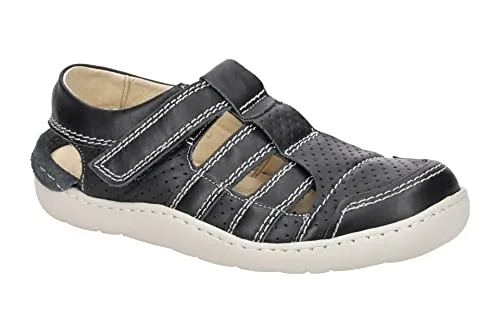 Eject Damen Sandale Ocean 12047 - Schwarz, EU 37 - Wanderschuhe mit trendigem Design, ideal für warme Tage und vielseitige Trageanlässe.