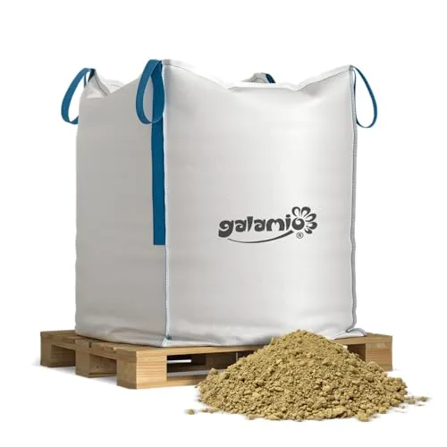 GALAMIO Gartenbau-Substrat Sächsische Wegedecke Deckschicht, Palette 1-St - Gartenverzierungen, 500 kg hochwertiges Substrat für eine stabile und langlebige Wegedecke im Garten.