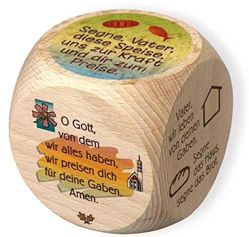 Uljö °° Gebetswürfel Tischgebete