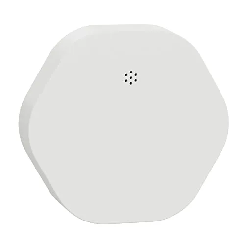 Schneider Electric Wiser Smart Home Wassersensor - Wassermelder mit flexibler Nutzung: Er erkennt Wasserlecks zuverlässig und warnt per Sirene oder Push-Nachricht in der App, schützt vor teuren Wasserschäden.