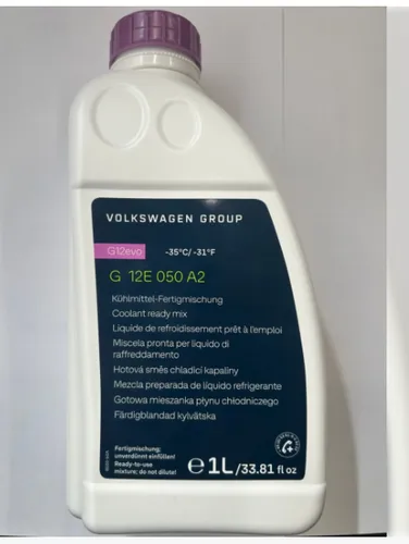 Liter Original VW Audi Kühlerfrostschutz Fertigmix Kühlmittel G12evo G12E050A2 1