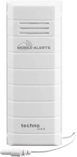 Thermischer Sensor Techno Line Mobile Alerts MA 10101, weiß - Wetterstationen, präzise Temperaturüberwachung mit mobiler Alerts-Funktion für optimale Wetterkontrolle.