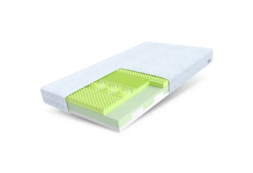 Matratze 70x140 cm ADRIANO H2 H3 - Wendbare Kindermatratze - Matratzen für Kinder, 11 cm hoch, wendbar, atmungsaktiv und allergikergeeignet. Mit abnehmbarem Bezug, ideal für gesunden Schlaf im Kinderzimmer.