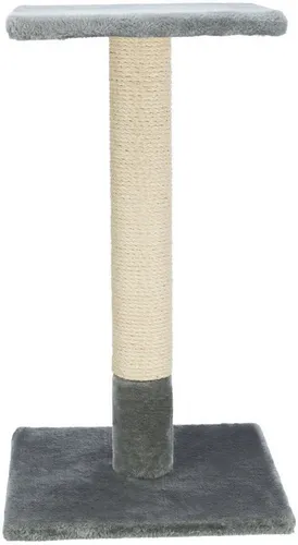 TRIXIE Kratzbaum Baena - 69 cm, Mittelgrau, modernes Design für die tägliche Krallenpflege deines Haustiers