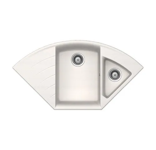 Schock Granitspüle Schock Cristadur Lotus C-150 A Polaris POL Exzenterbedienung, 0/0 cm