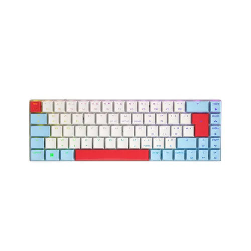 Cherry MX-LP 2.1 Compact Wireless BT Tastatur - Kabellose Compact-Tastatur mit Cherry MX-LP Schaltern für präzises Tippen, ideal für unterwegs und im Home Office.