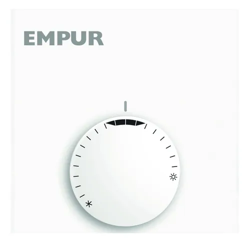 Empur Raumthermostat 24V Analog