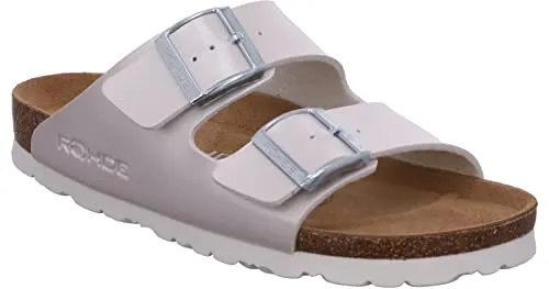 Rohde Damen Klassische Sandalen - Wanderschuhe mit Kork-Fußbett für optimalen Komfort, ideal für Sommerausflüge und entspannte Spaziergänge.