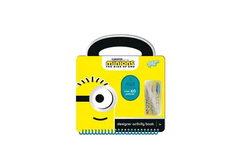 totum Spiel Minions Designer Activity Book Malset mit Stickern