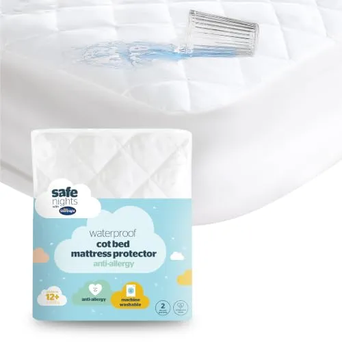 Silentnight Safe Nights antiallergenes Babybett Bett