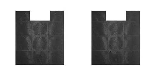 Aktivkohlefilter für Amica KF17141 und KF17147 - SET 2 - Dunstabzugshauben Zubehör: Effektiver Aktivkohlefilter entfernt Gerüche und restliches Fett, ideal für eine frische Küche.