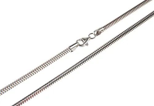 Schlangenkette, achtkant 3mm - 925 Silber, Länge 45cm