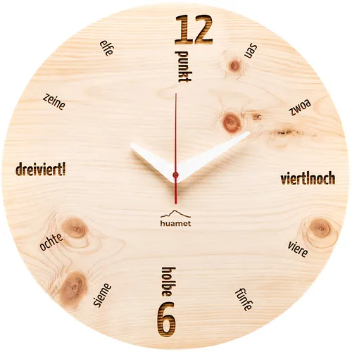huamet CH40-C-01 Wanduhr