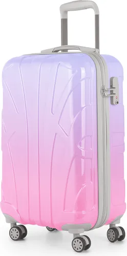 Suitline Handgepäck Trolley 55x35x20 cm - Leichter Kabinenkoffer mit 4 Rollen - Koffer, leicht und stabil mit TSA-Schloss, ideal für Wochenendausflüge und Geschäftsreisen. Hochwertige ABS-Hartschale, platzsparend stapelbar.