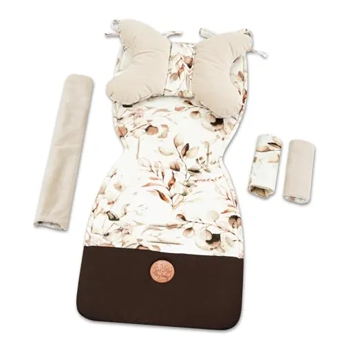 Sitzauflage Buggy Einlage - Universelle Sitzunterlage für Kinderwagen - Sitzauflage für Kinderwagen, atmungsaktiv und pflegeleicht, schützt den Bezug und sorgt für Komfort das ganze Jahr über. Ideal für Buggy, Autositz und Fahrradanhänger.