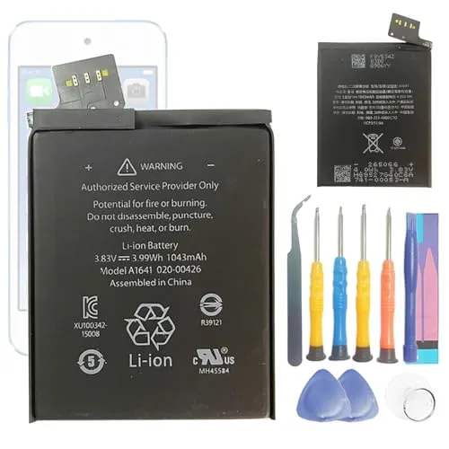 Aousavo A1641 ersatz akku Kompatibel mit iPod Touch 6th, iPod Touch 6th Generation, A1574, iPod 7.1 020-00425 mit kostenloses ersatz kit