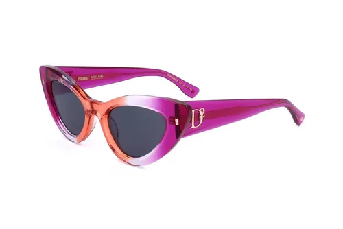 Dsquared2 D2 0092/S Damen Sonnenbrille in Violet Orange von Dsquared2