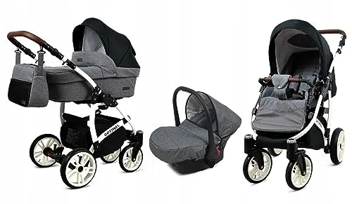 BabyLux® Kinderwagen Set 3 in 1