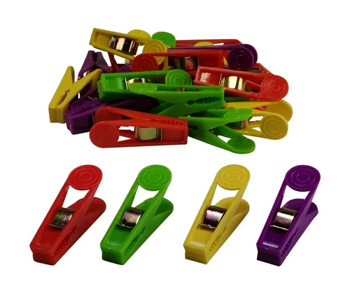 Wäscheklammern 4,8cm, 25 St. - Wäscheklammern & Beutel, robuste und zuverlässige 4,8 cm Klammern für sicheres Aufhängen von Wäsche und anderen Gegenständen.