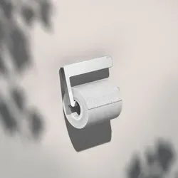 KEUCO Moll Toilettenpapierhalter 12762010000 - Toilettenpapierhalter mit schwenkbarem, verchromtem Design, ideal für eine einfache Handhabung und zeitlose Eleganz in Ihrem Badezimmer.