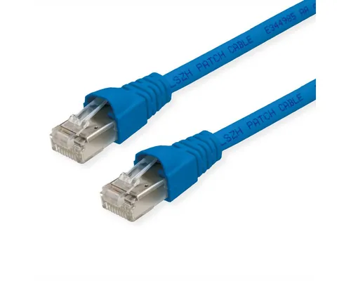 Telegärtner Patchkabel S/FTP, Cat.6A LAN-Kabel, RJ-45 Männlich (Stecker), RJ-45 Männlich (Stecker) (1000.0 cm), LSOH
