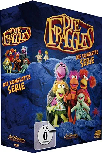 Die Fraggles - Die komplette Serie [13 DVDs] - Filme mit Freigabe ohne Altersbeschränkung, erleben Sie die Abenteuer der Fraggles auf 13 DVDs!