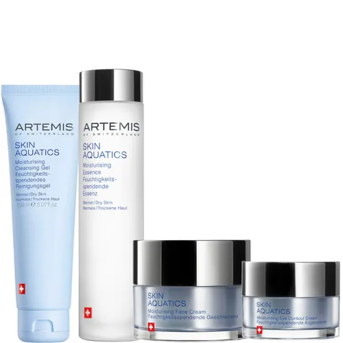 ARTEMIS of Switzerland Skin Aquatics Pflegeroutine Set | Reinigungsgel, Feucht