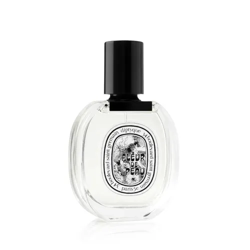 Diptyque Fleur de Peau Eau de Toilette 50 ml - Unisex Duft mit einer olfaktorischen Ode an die legendäre Liebe von Eros und Psyche, vereint zarte florale Noten mit der Sanftheit von weißem Moschus.