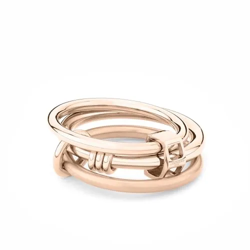 Liebeskind Berlin Ring LJ-1598-R-56 IP Roségold - Ringe für Damen – Eleganter Edelstahlring in IP Roségold, teilmattiert, perfekt kombinierbar und ein ideales Geschenk für jeden Anlass.