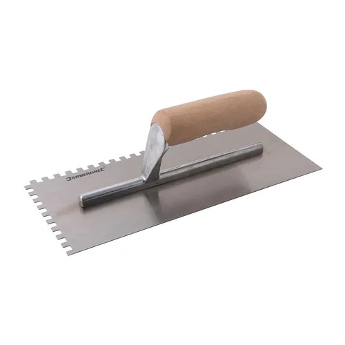 Glättekelle gezahnt 280 x 120 mm 6-mm-Zahnung Fliesenkelle Zahnkelle