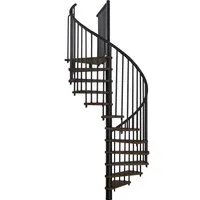 Minka Spindeltreppe Spiral Effect 38 in schwarz von Minka