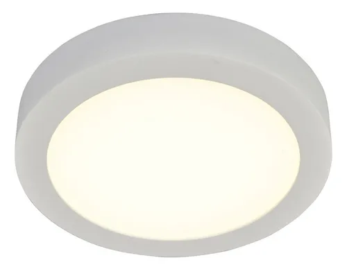 Deckenleuchte 1x LED 15W/230V Warmweiß 3000K 1006lm Dimmbar Silber Ø24cm