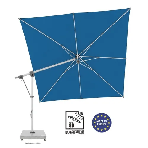 Doppler Pendelschirm EXPERT 300x300cm Aquamarin in türkis von Doppler