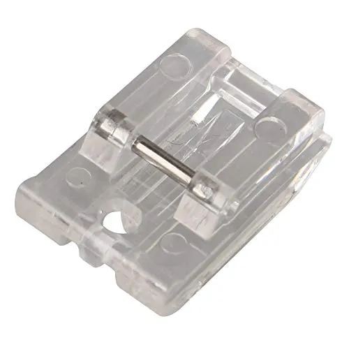 Jopto Unsichtbarer, verdeckter Reißverschlussfuß, mit Fortsatz zum Aufstecken, geeignet für die meisten Haushaltsnähmaschinen wie Brother, Singer, New Home, Janome