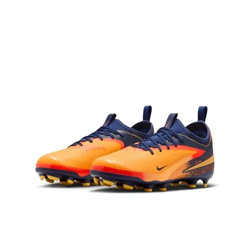 Kinder Fußballschuhe JR PHANTOM 6 LOW ACAD FG/MG - Unisex 35,5EU - Fußballschuhe für Rasen und Kunstrasen, bieten optimale Ballkontrolle und Traktion, inspiriert von Haalands explosiver Spielweise.