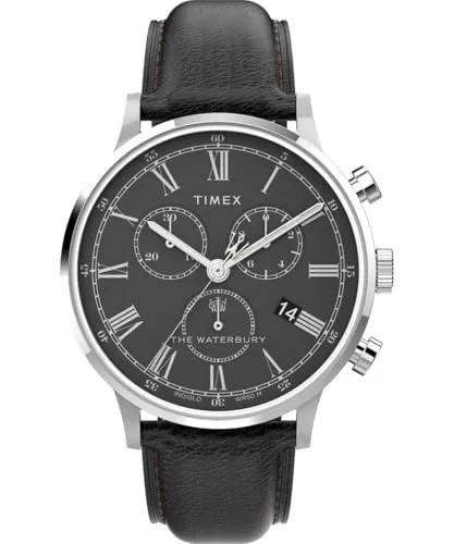 Timex Herren Chronograph Quarz Armbanduhr Waterbury Classic von Timex