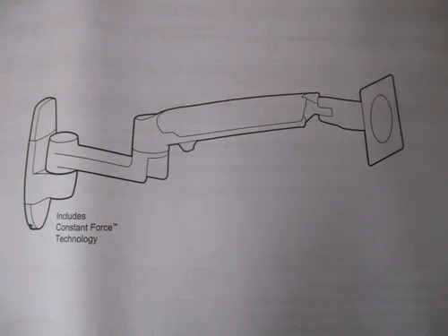 LX Monitor Arm - Wandhalterung für Bildschirme bis 34 Zoll, patentierte CF-Technologie für müheloses Ausziehen und 10 Jahre Garantie