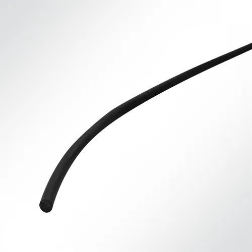 LYSEL® Kedereinlage PVC-Einlage weich voll Ø 7mm schwarz VE 1 Meter