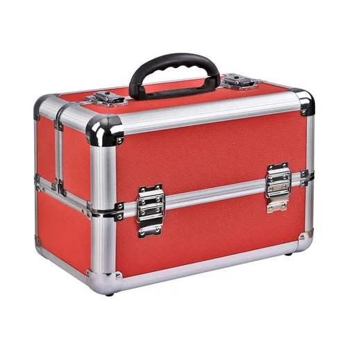 Alukoffer Multi - Vielzweck Transportkoffer - Robuster Werkzeugkoffer aus Aluminium, stapelbar und ideal für vielseitige Anwendungen, Maße: 36,5 x 28 x 23,5 cm, Gewicht: 2,69 kg.