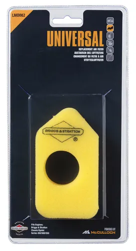Ersatz Motorfilter LMO002 für McCulloch Rasenmäher