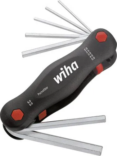 Wiha Innen-Sechskant Winkelschraubendreher-Set 2 mm, 2.5 mm, 3 mm, 4 mm, 5 mm, 6 mm, 8mm 7teilig
