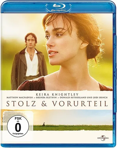 Stolz & Vorurteil [Blu-ray] - Klassische Verfilmung von Jane Austens Meisterwerk, freigegeben ohne Altersbeschränkung und ideal für Filmabende mit der Familie.
