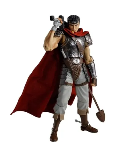 Bandai Tamashii Nations Berserk S.H.Figuarts Nosferatu Guts Action Figure - Sonstige, detailgetreue Actionfigur mit hoher Beweglichkeit, perfekt für Sammler und Fans der Berserk-Serie.
