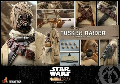 Tusken Raider Die Mandalorian 1:6 Maßstab Figur Hot Toys 907370