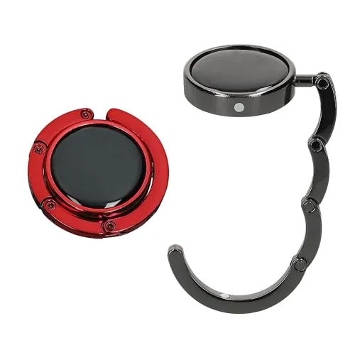 kwmobile Taschenhalter für Tisch in rot von kwmobile