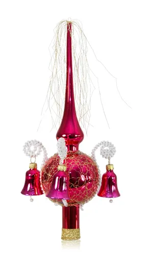 Weihnachtsbaumschmuck Rot von Lauschaer Glas