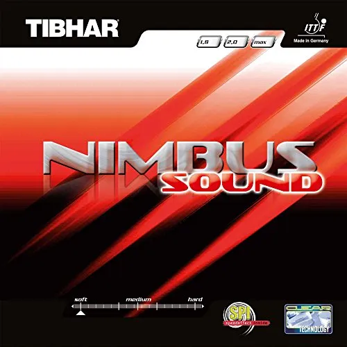 Tibhar Nimbus Sound Belag MAX in rot von Tibhar